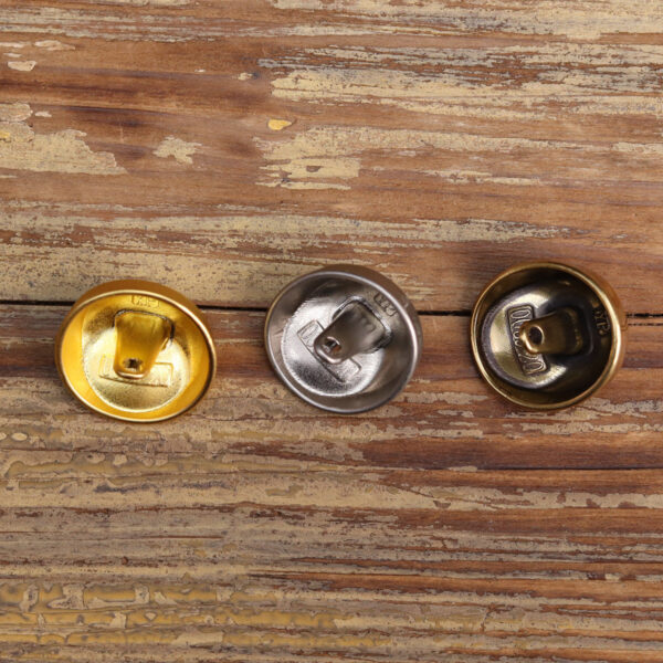 Vintage Luxury Metal Hand-Sewn Buttons for Women's Coats 18 Pack
