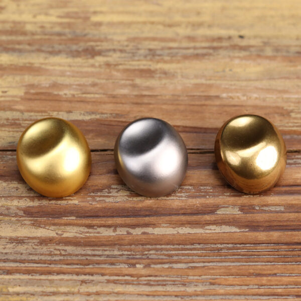 Vintage Luxury Metal Hand-Sewn Buttons for Women's Coats 18 Pack