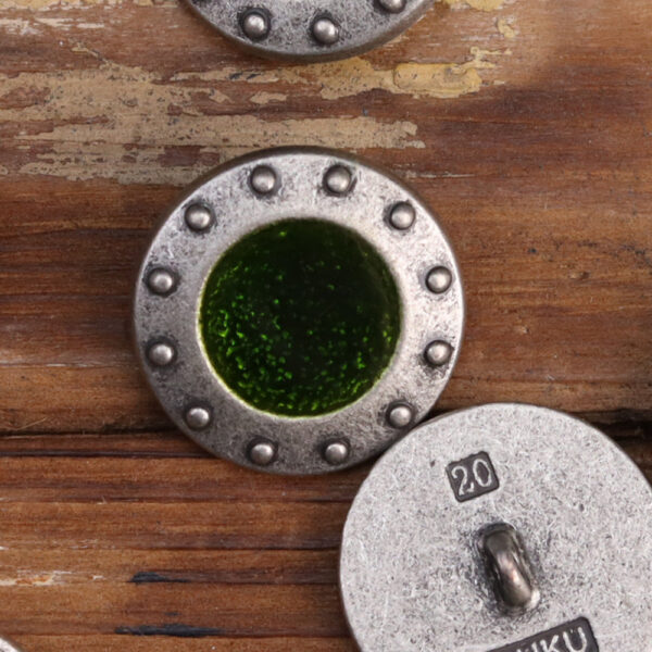 11.5mm/20mm Retro Palace Style Metal Hand-Sewn Buttons 20 Pack - Image 5