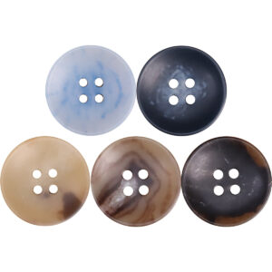 Bowl-Shaped Light Blue Pants Urea Buttons 30 Pack (5 Sizes)