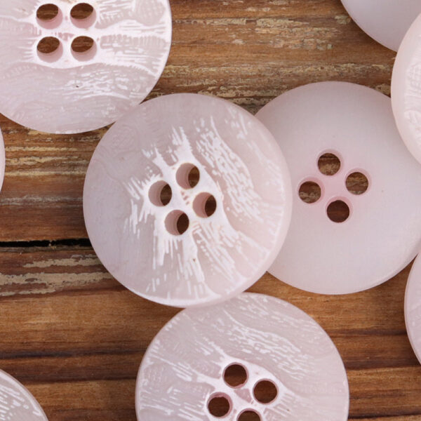 15-25mm Wood Grain Wrinkle Colorful Urea Buttons 30 Pack - Image 8