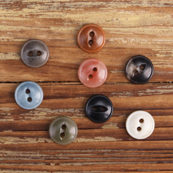 11.5mm Two-Eye Urea Buttons Polo Shirts 48 Pack (8 Colors) - Image 4