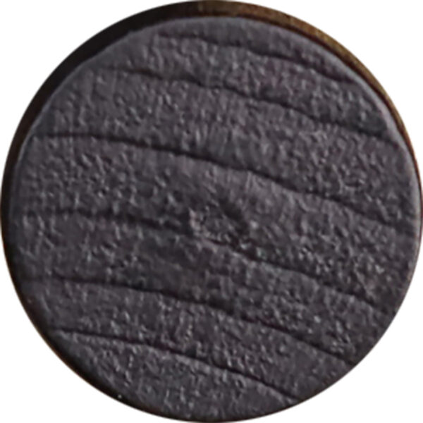 16-18L Black Flat Thickened Wooden Buttons Metal Handles 20 Pack