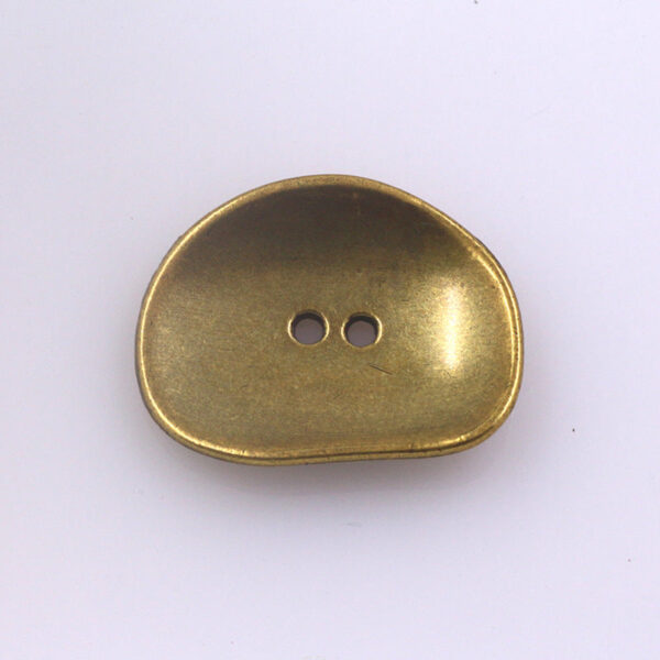 Antique Gold Nickel Irregular Two-Hole Metal Buttons 90 Pack - Image 5