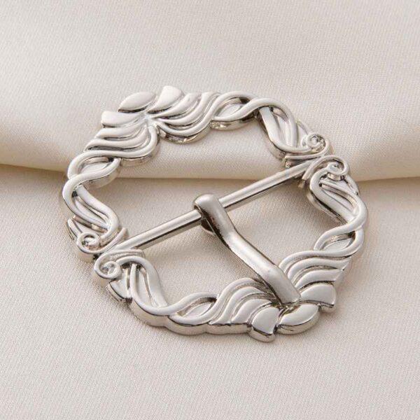 Vintage Buckles Antique Metal Belt Clasps with Pin 30 Pack(3 Colors)