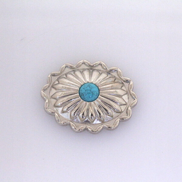 Turquoise Metal Stud Buttons for Belts Bag Clothing 50 Pack(10 Styles) - Image 9