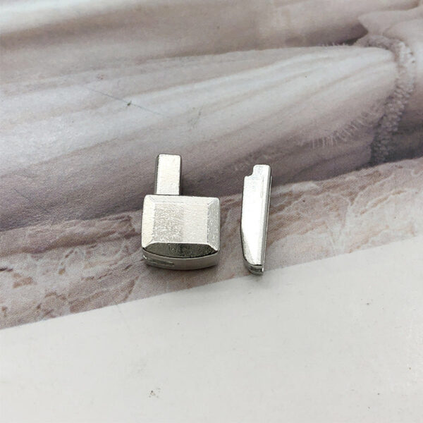 #5 Zipper Repair Kit Metal Head Sliders Retainer Insertion Pin 80 Pack - Image 9
