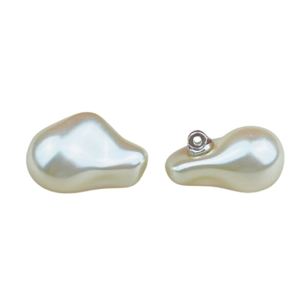 18/23MM High-Gloss Peanut Pearl Dress Cheongsam Buttons 10pcs - Image 7