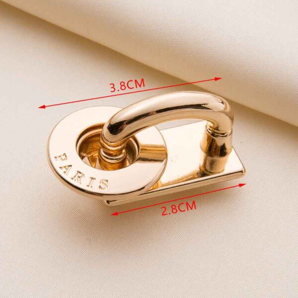 30mm Silver Gold Metal Buckle Clasps Fasteners for Luggage 20pcs
