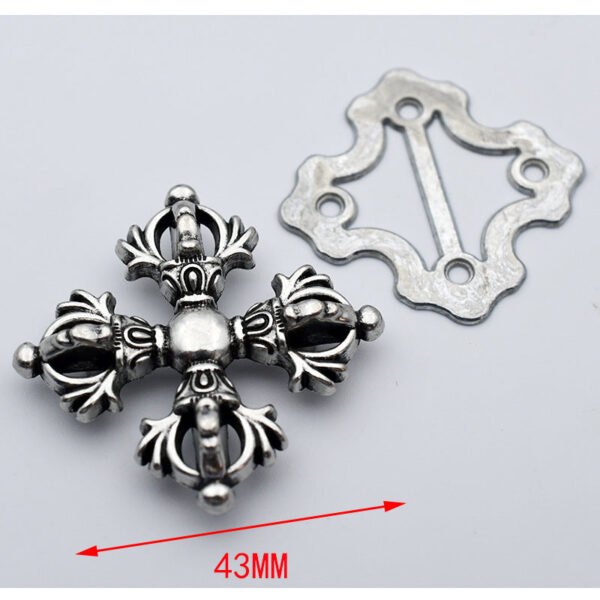 Hollow Round Metal Shank Stud Buttons for Denim Clothing 21 Pack - Image 24