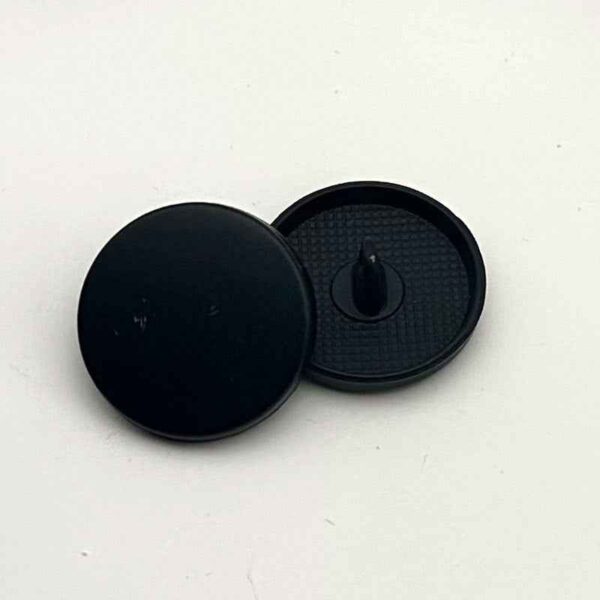 1 Inch Round Flat Metal Shank Buttons for Women's Coat 20PCS