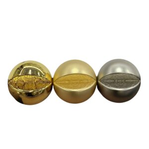 23mm Gold Smiley Face Decorative Metal Shank Buttons 20pcs