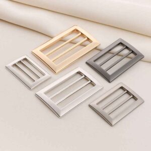 Metal Ladder Belt Buckles 4-Position Adjustable Fasteners 20pcs