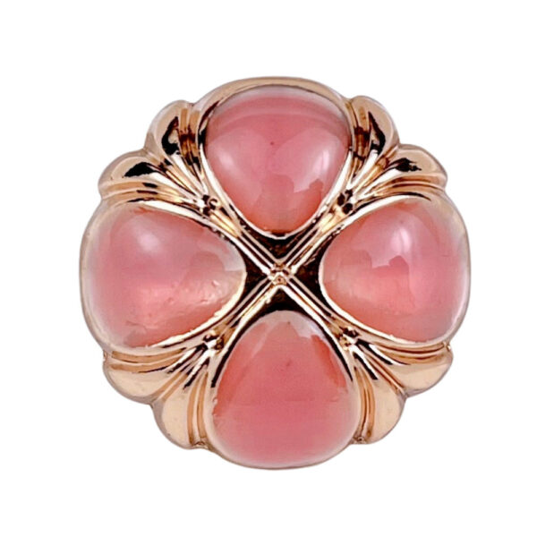 18/23mm Colorful Jelly Clover Metal Shank Button 10pcs - Image 5