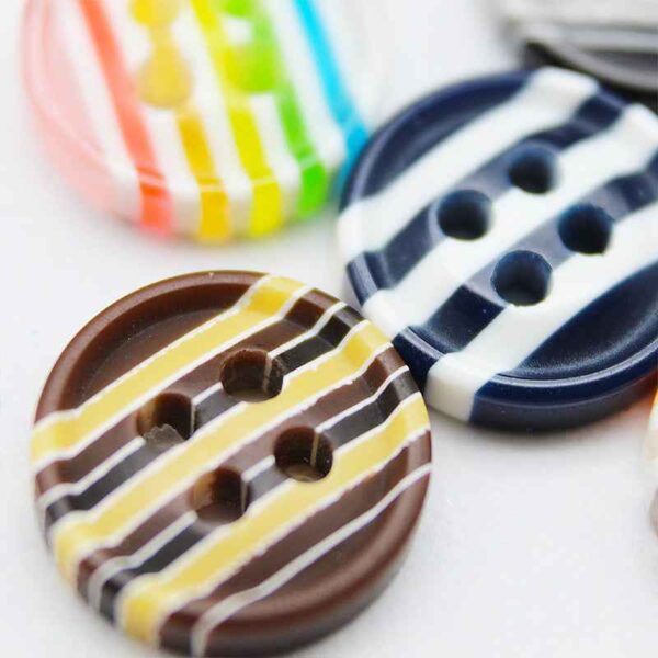 12mm Candy Color Resin Buttons for Kids' Shirts 100pcs