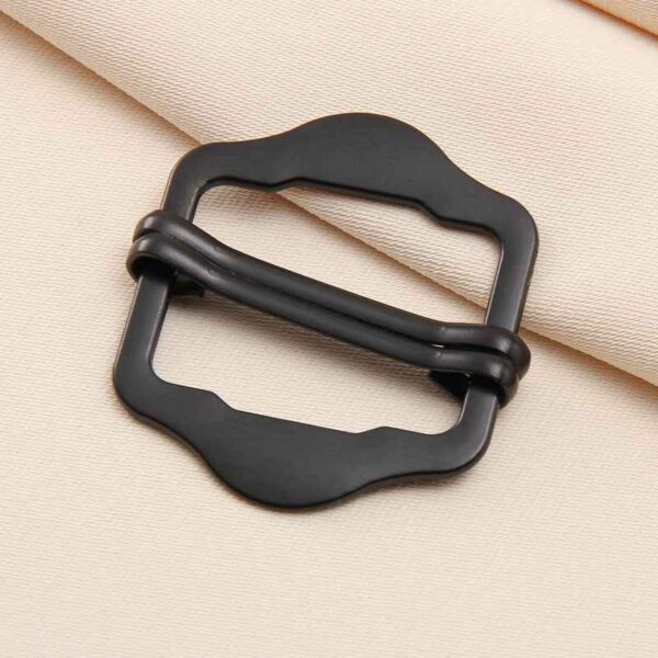 1-3cm Metal Slide Buckles Double-Pin for Belt Bag Vest 20pcs