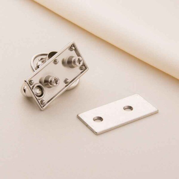 30mm Silver Gold Metal Buckle Clasps Fasteners for Luggage 20pcs