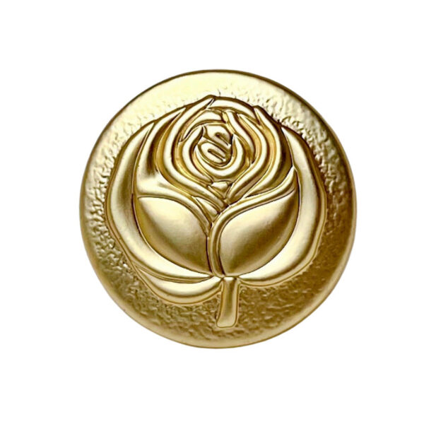 18/23mm Vintage Rose Metal Shank Button for Sweaters 12PCS - Image 4