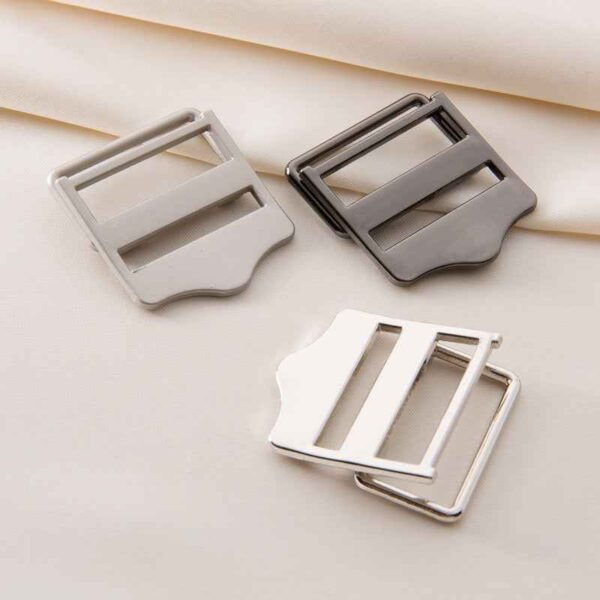 Metal Backpack Heavy-Duty Strap Adjusters Buckles 20 Pack (5 Colors)