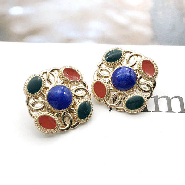 20mm Square Metal Pearl Shank Buttons for Women's Cardigans 20pcs - Image 5