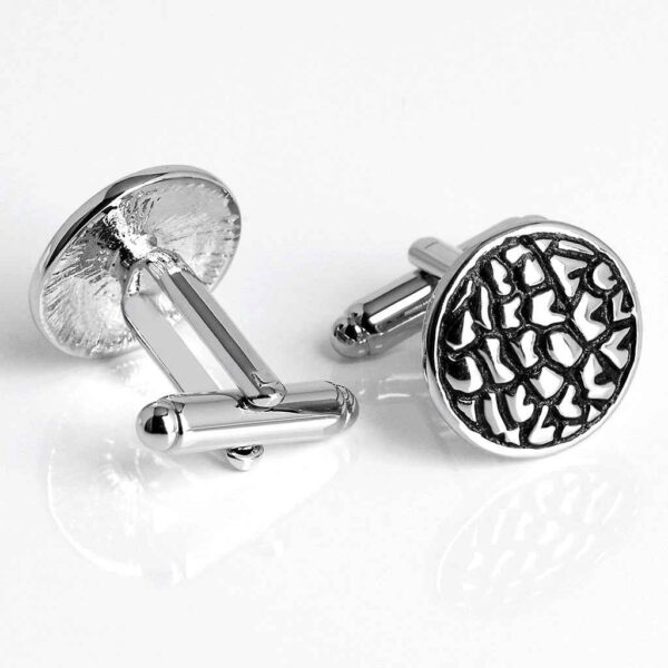 Vintage Black Oil-Rubbed Men's Cufflinks