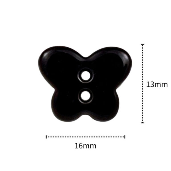 Butterfly Ceramic Buttons Perfect for Kids’ Shirts & Knitwear 20pcs - Image 5
