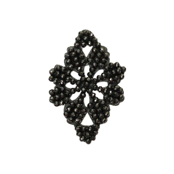 Hand-Beaded Multicolor Crystal Grape Applique 6 Pack - Image 6