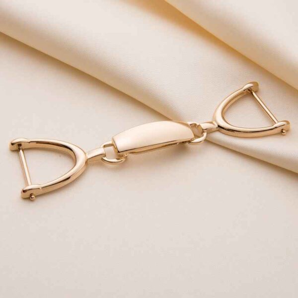 75/95mm Gold Silver Coat Hook Buckles for Trench Coat 20pcs