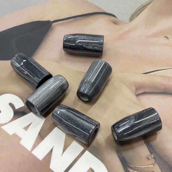 19mm Resin Single-Hole Bell Cord Buttons for Hoodies Coats 40 Pack