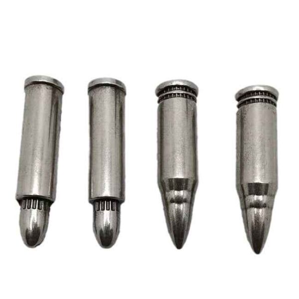 36MM Vintage Silver Bullet Spike Studs 30 Pack(2 Styles)