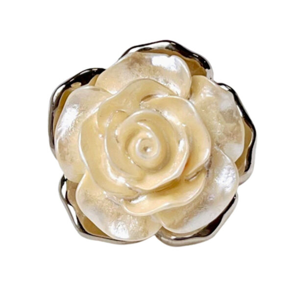 18/23MM Vintage Rose Coat Metal Decorative Buttons 12pcs - Image 6