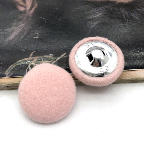 28mm Round Fabric-Covered Buttons for Women's Cashmere Coats 20pcs - Image 5