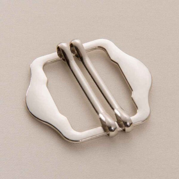 1-3cm Metal Slide Buckles Double-Pin for Belt Bag Vest 20pcs