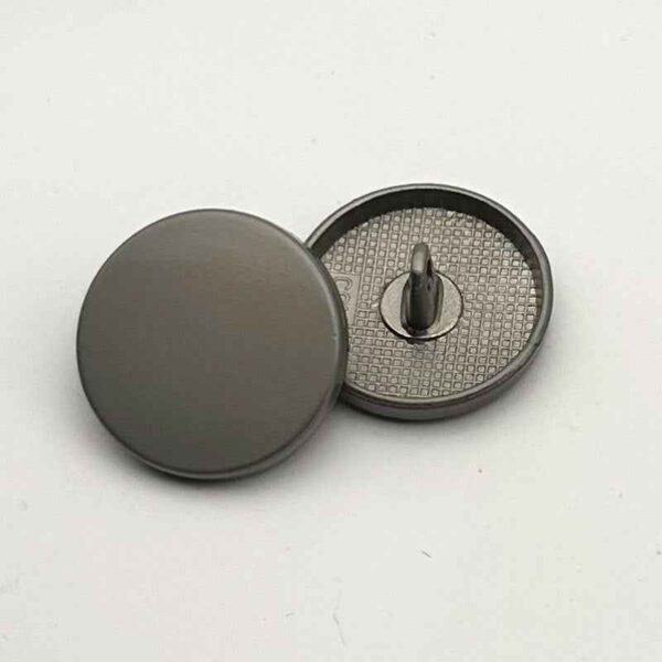 1 Inch Round Flat Metal Shank Buttons for Women's Coat 20PCS