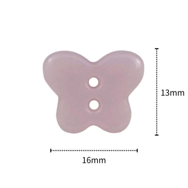 Butterfly Ceramic Buttons Perfect for Kids’ Shirts & Knitwear 20pcs - Image 7