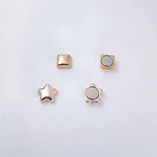 4 Pack Strong Magnetic Hijab Pins No-Snag Scarf Magnets