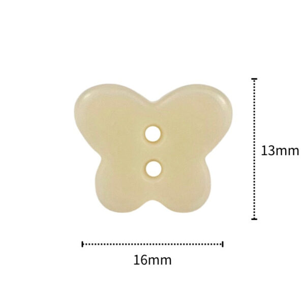 Butterfly Ceramic Buttons Perfect for Kids’ Shirts & Knitwear 20pcs - Image 6