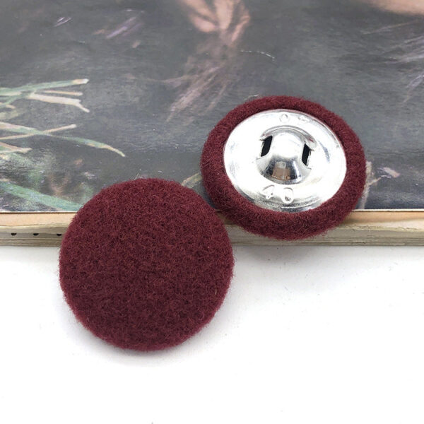 28mm Round Fabric-Covered Buttons for Women's Cashmere Coats 20pcs - Image 10