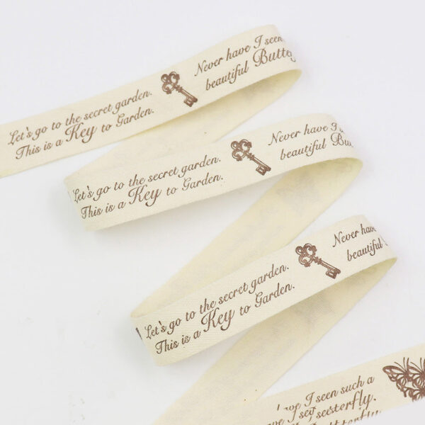 16mm Cotton-Linen Bias Tape Handmade Bow Craft Ribbon 7 Pack 35 Yards - Image 5