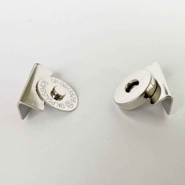 17mm Heavy-Duty Magnetic Clasp with Clip Extra Thick Closure 10pcs