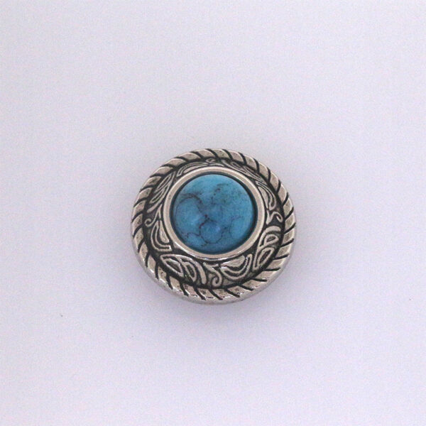 Turquoise Metal Stud Buttons for Belts Bag Clothing 50 Pack(10 Styles) - Image 12