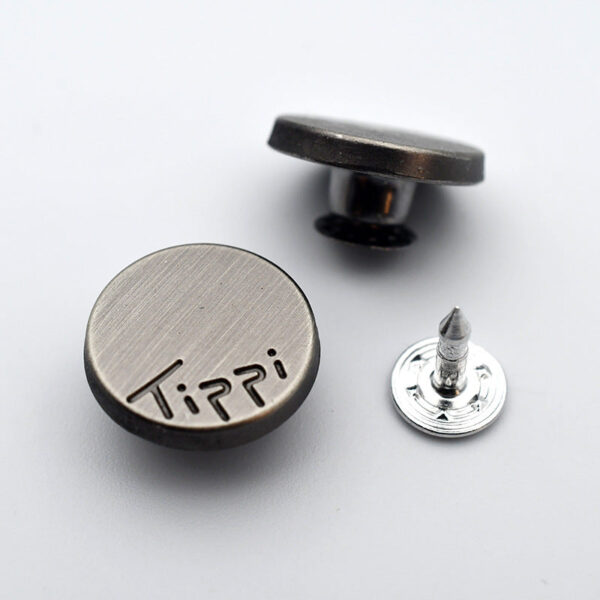 Hollow Round Metal Shank Stud Buttons for Denim Clothing 21 Pack - Image 14