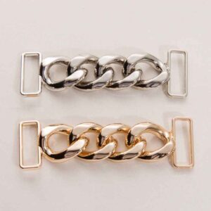 95mm/122mm Alloy Chain Decorative Buckle 20pcs