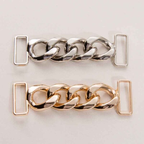 95mm/122mm Alloy Chain Decorative Buckle 20pcs