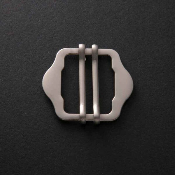 1-3cm Metal Slide Buckles Double-Pin for Belt Bag Vest 20pcs