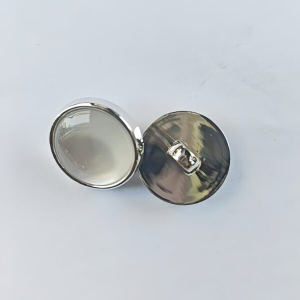 15/18/20mm Round Pearlized Cat's Eye Plastic Shirt Shank Buttons 30PCS - Image 2