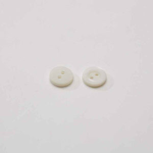 10mm Taro Shell Polished 2mm Thick 2-Hole Buttons 100pcs Wholesale