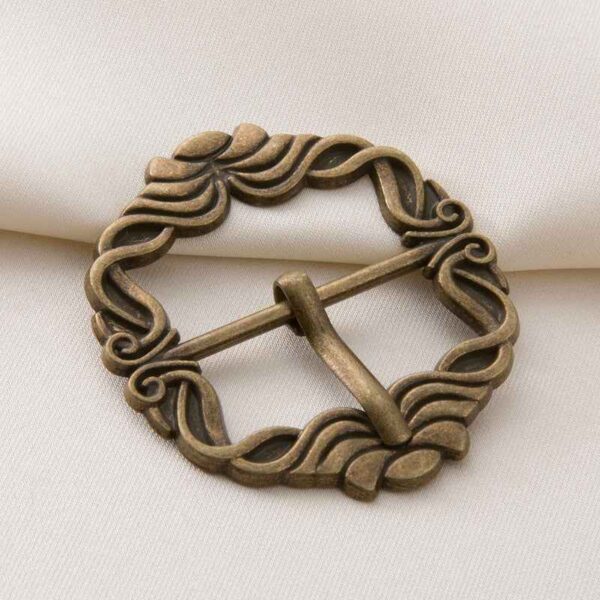Vintage Buckles Antique Metal Belt Clasps with Pin 30 Pack(3 Colors)