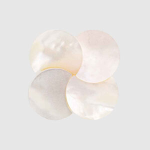 Japanese White Butterfly Shell Buttons Handcrafted Elegance 10pcs