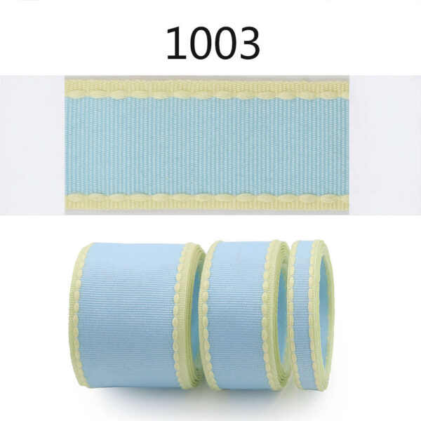 10/25/38mm Candy-Colored Ribbed Ribbon 3 Size Set - Image 12